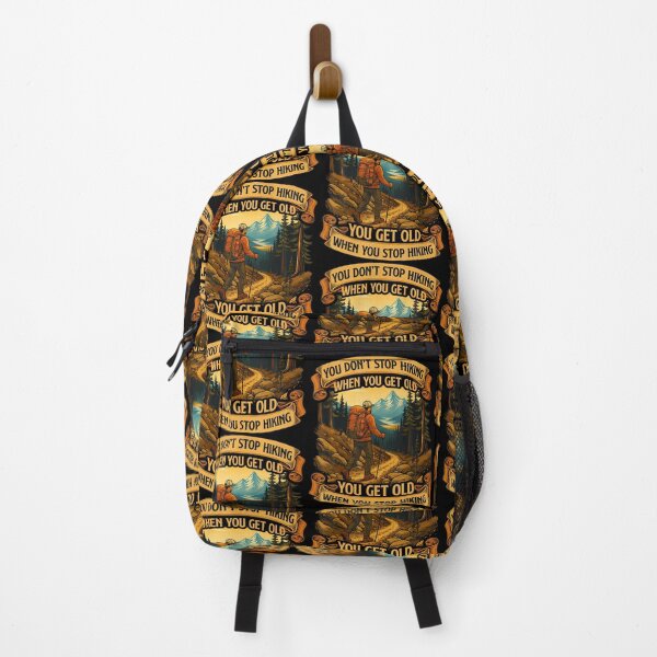 Item preview, You Don’t Stop Hiking When You Get Old designed and sold by lulunbollax.