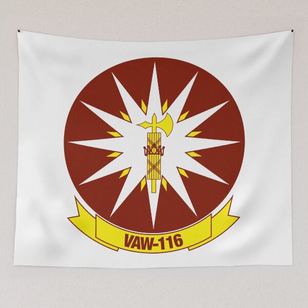 Item preview, US Navy VAW-116 Sun Kings Squadron Emblem designed and sold by CharlieDesings.