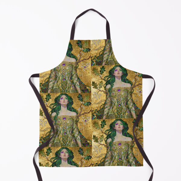 Item preview, Forest Druid Beautiful Art Nouveau Gustav Klimt stylish art designed and sold by Vintage Designs +.