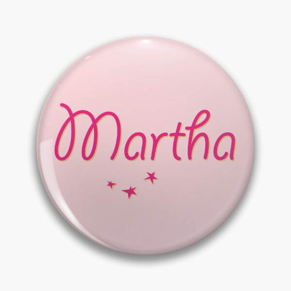 Item preview, My Name is Martha designed and sold by CharlottePlaceArt.