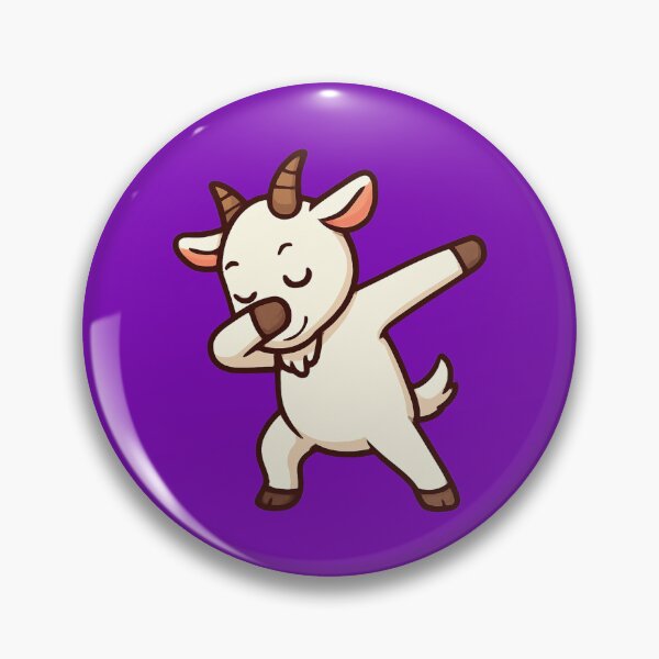 Item preview, Dabbing Goat Cartoon – Funny Pygmy Goat Dance designed and sold by Ivy-Triggs.