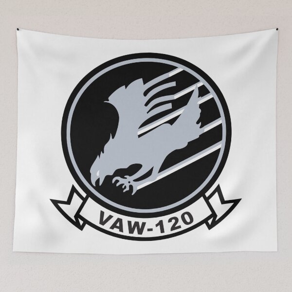 Item preview, US Navy VAW-120 Greyhawks Squadron Emblem designed and sold by CharlieDesings.
