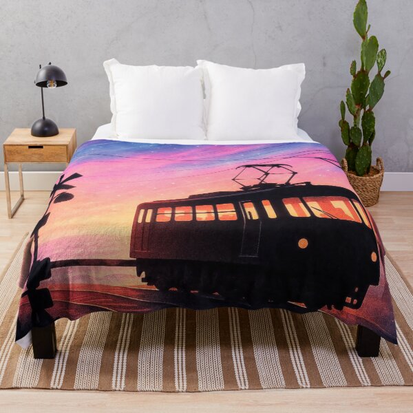 Item preview, 【GIFT】Nostalgic Train Crossing Kagee Art designed and sold by KageArt-Studio.