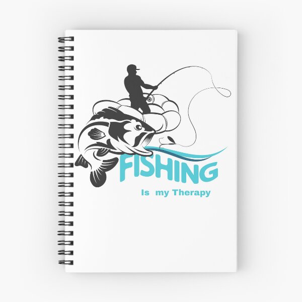 Item preview, Fishing Is My Therapy – Relaxing Angler Quote Design designed and sold by Fouziaart08.