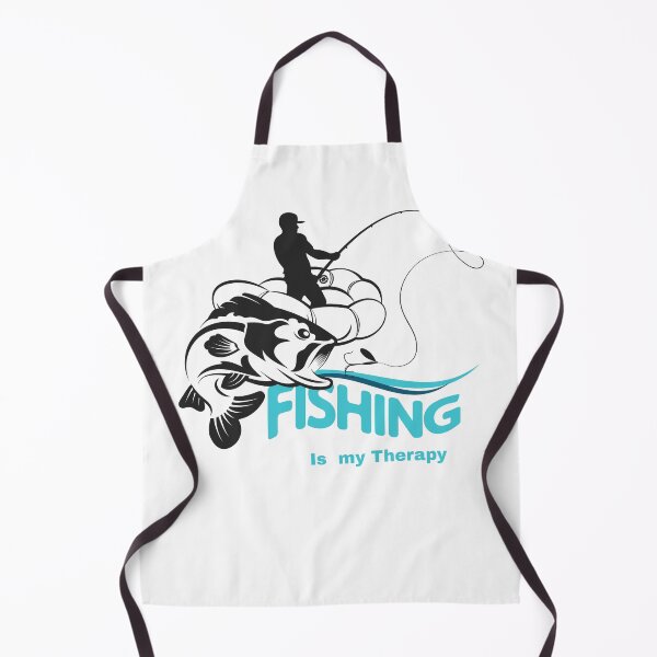 Item preview, Fishing Is My Therapy – Relaxing Angler Quote Design designed and sold by Fouziaart08.