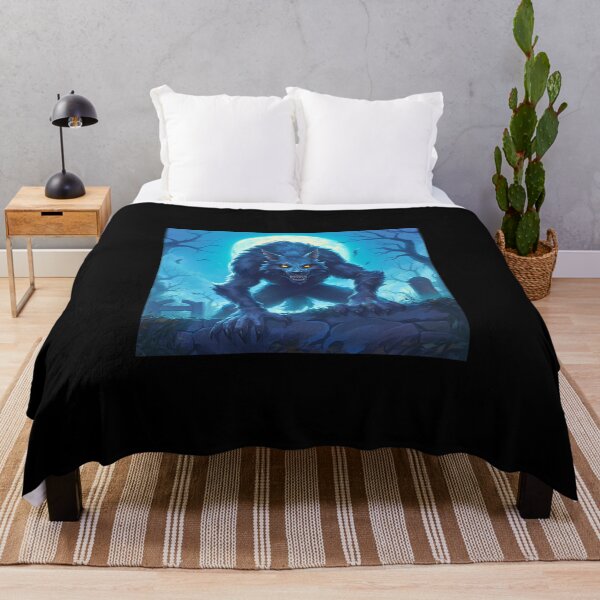 Item preview, Werewolf Halloween Art, Dark Wolf Monster Horror Design designed and sold by SMARTKIT DESIGNAGENCY.