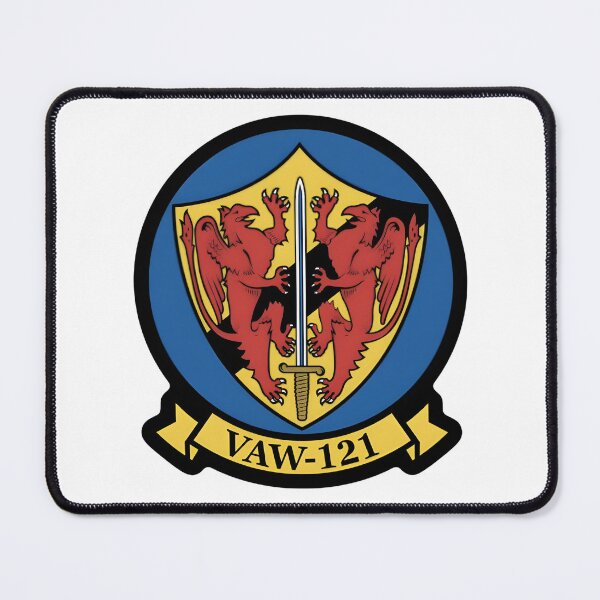 Item preview, US Navy VAW-121 Bluetails Squadron Emblem designed and sold by CharlieDesings.