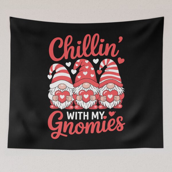 Item preview, Gnomes Valentines Day Hearts designed and sold by comptorasunfia.