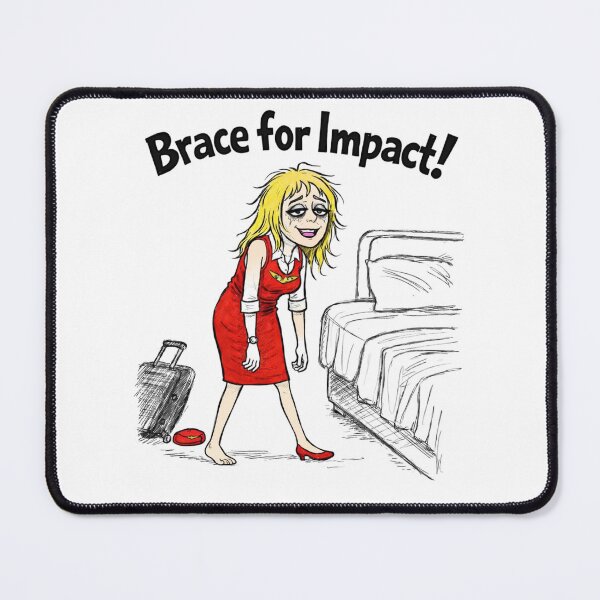 Item preview, Aviation jokes, stewardess, flight attendant, flight attendant jokes, cabin crew, airline crew, aviation designed and sold by OuterFuselage.