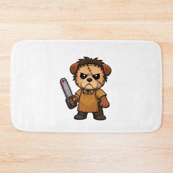 Item preview, Slasher leatherface dog designed and sold by PatternFly.