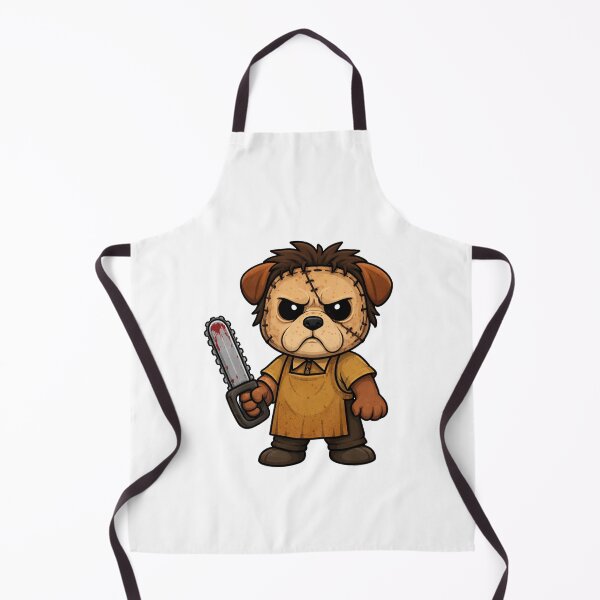 Item preview, Slasher leatherface dog designed and sold by PatternFly.