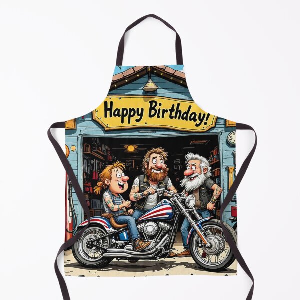 Item preview, Birthday Ride Garage designed and sold by SteadyRolling.