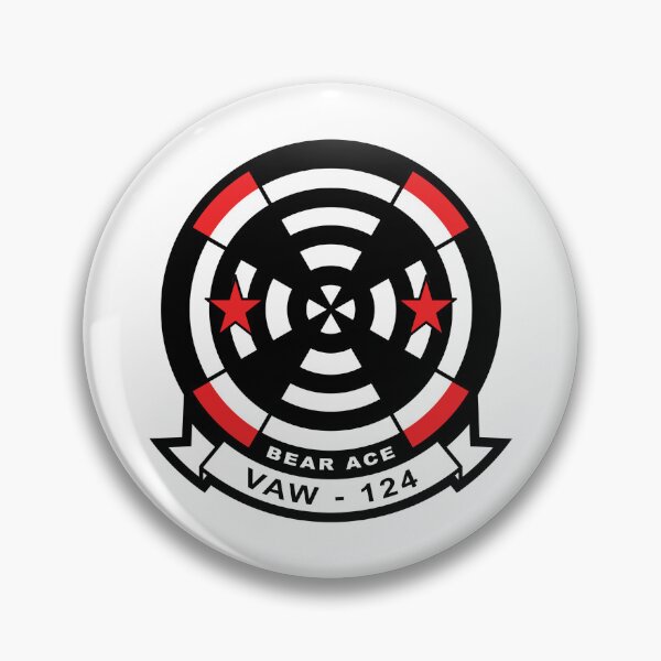 Item preview, US Navy VAW-124 Bear Aces Squadron Emblem designed and sold by CharlieDesings.