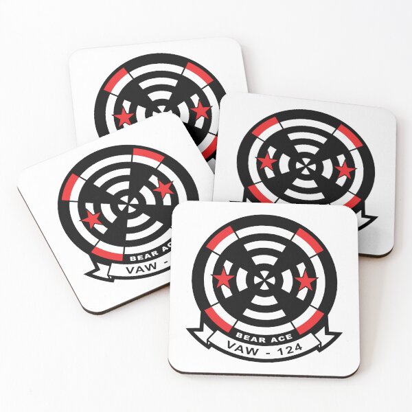 Item preview, US Navy VAW-124 Bear Aces Squadron Emblem designed and sold by CharlieDesings.