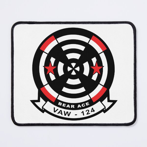 Item preview, US Navy VAW-124 Bear Aces Squadron Emblem designed and sold by CharlieDesings.
