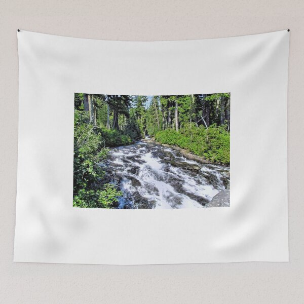 Item preview, Narada River Above The Waterfalls 3 - Mount Rainier National Park designed and sold by jtrommer.