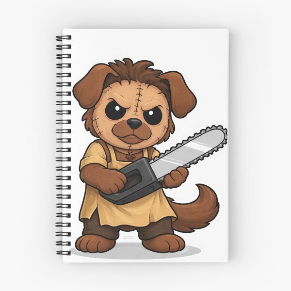 Item preview, Slasher leatherface dog designed and sold by PatternFly.