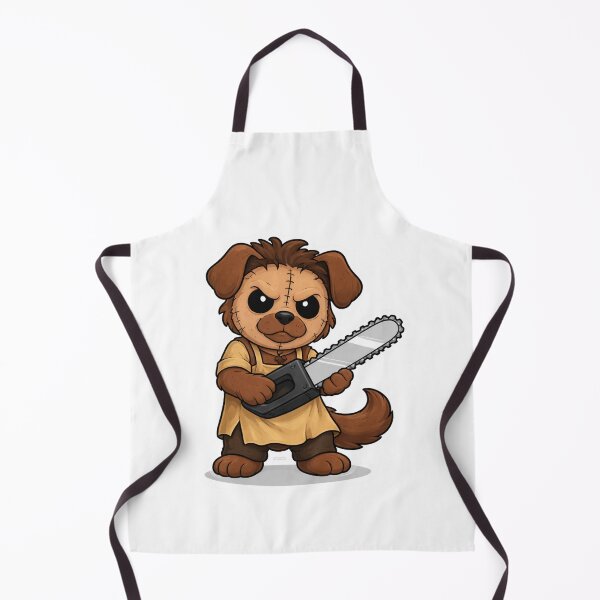 Item preview, Slasher leatherface dog designed and sold by PatternFly.