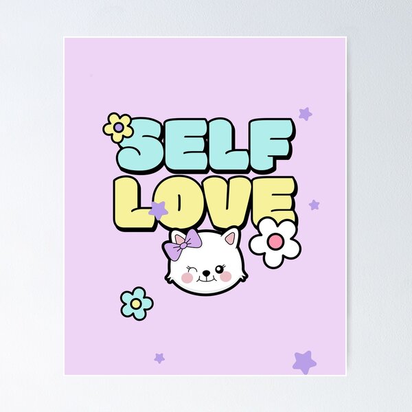 Item preview, SELF LOVE KITTY designed and sold by JusTiceT-shirts.