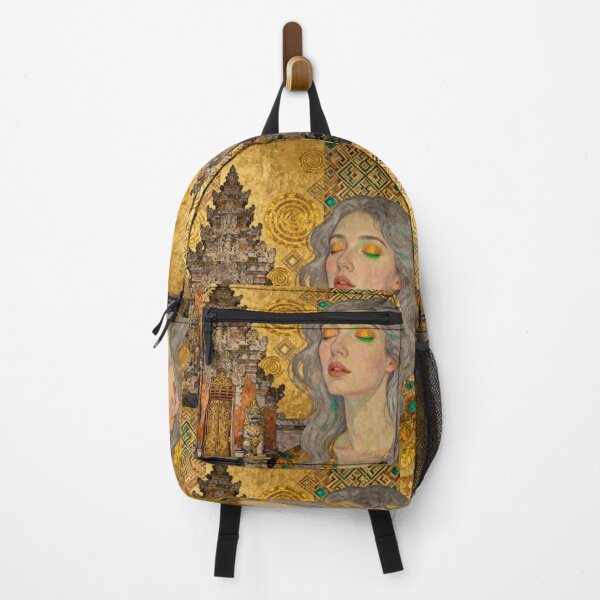Item preview, Dream Indonesian Serenity beautiful Art Nouveau Gustav Klimt stylish art designed and sold by Vintage Designs +.