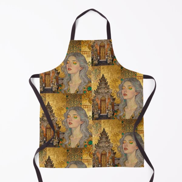 Item preview, Dream Indonesian Serenity beautiful Art Nouveau Gustav Klimt stylish art designed and sold by Vintage Designs +.