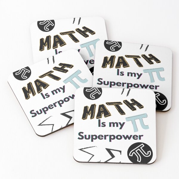 Item preview, : “Math is my Pi Superpower - Funny Math Teacher Gift designed and sold by Extremeallie.