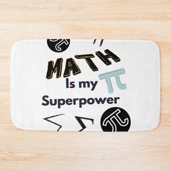 Item preview, : “Math is my Pi Superpower - Funny Math Teacher Gift designed and sold by Extremeallie.