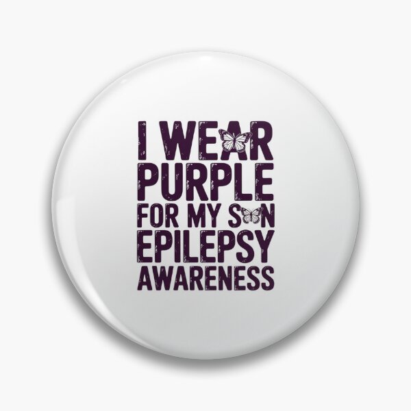 Item preview, I Wear Purple For My Son Epilepsy Awareness, Epilepsy  designed and sold by AquaKiev.