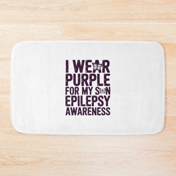 Item preview, I Wear Purple For My Son Epilepsy Awareness, Epilepsy  designed and sold by AquaKiev.