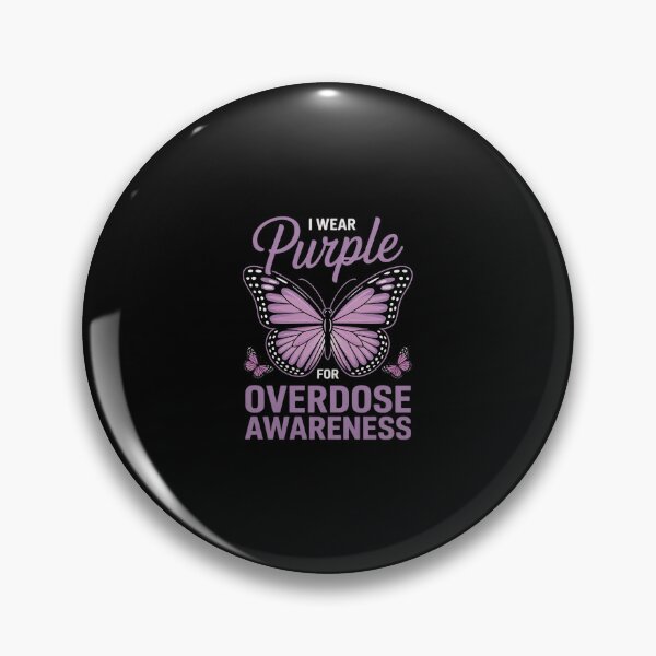 Item preview, I Wear Purple For Overdose Awareness  designed and sold by SyntaxClaw.