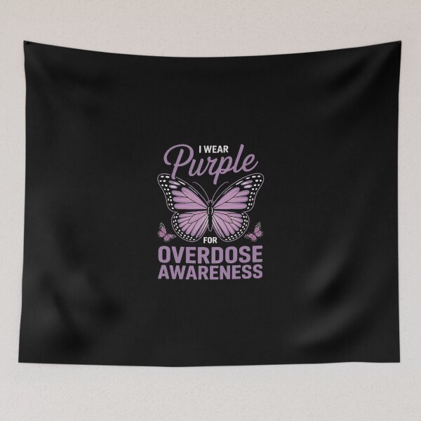Item preview, I Wear Purple For Overdose Awareness  designed and sold by SyntaxClaw.