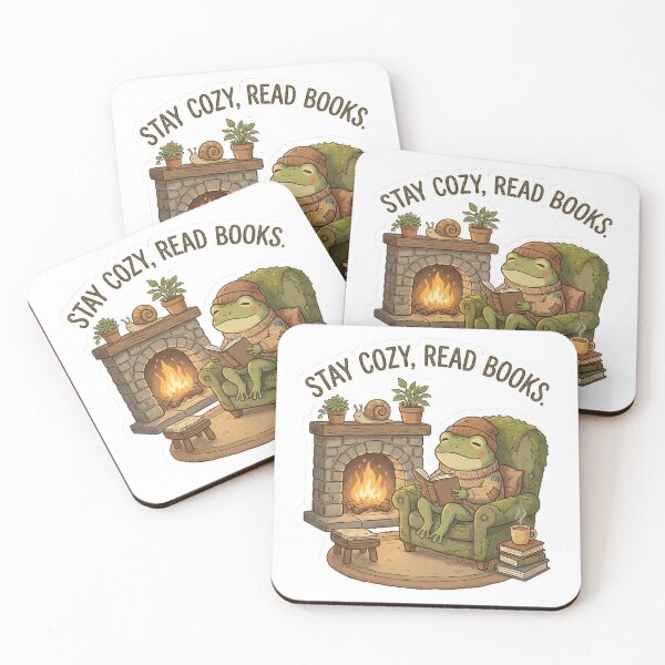 Item preview, Stay Cozy, Read Books designed and sold by Alex Mercer.