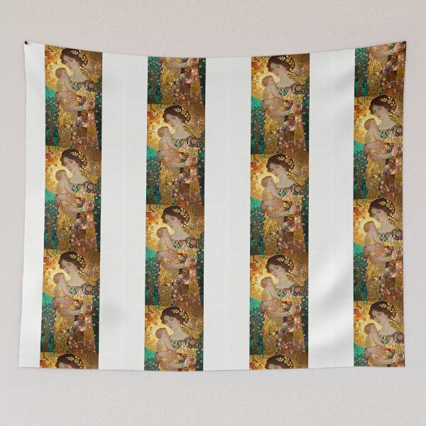 Item preview, Maternal Sacred Feminine beautiful Art Nouveau Gustav Klimt stylish art designed and sold by Vintage Designs +.