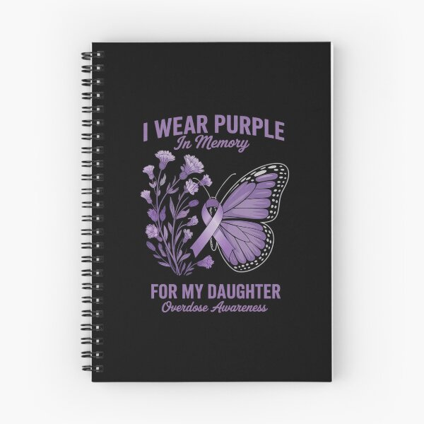 Item preview, I Wear Purple In Memory For My Daughter Overdose Awareness  designed and sold by AquaKiev.
