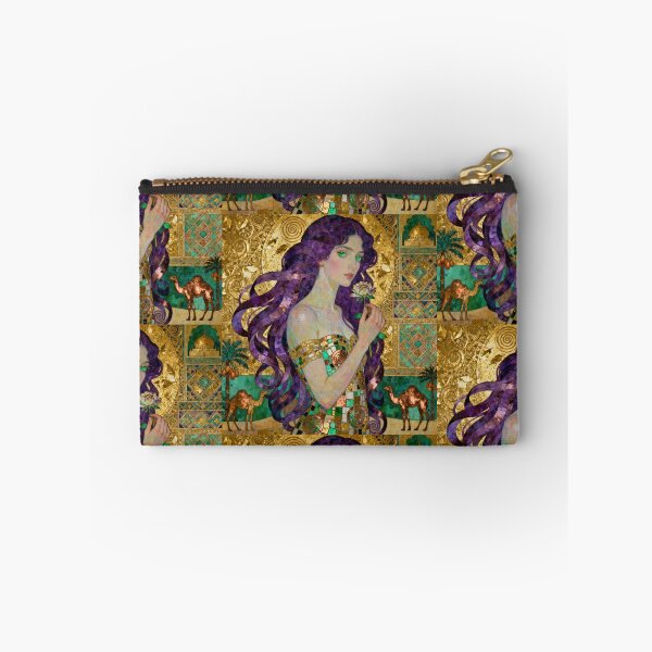 Item preview, Violet Peridot Arabian Opulence beautiful Art Nouveau Gustav Klimt stylish art designed and sold by Vintage Designs +.