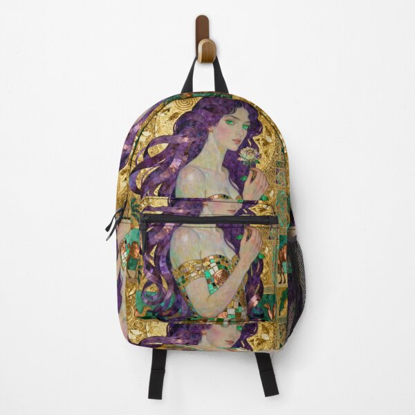Item preview, Violet Peridot Arabian Opulence beautiful Art Nouveau Gustav Klimt stylish art designed and sold by Vintage Designs +.