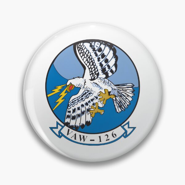 Item preview, US Navy VAW-126 Seahawks Squadron Emblem designed and sold by CharlieDesings.