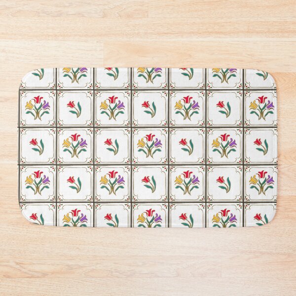 Item preview, Tulip Tiles Multi-Coloured  designed and sold by Indra's Net.