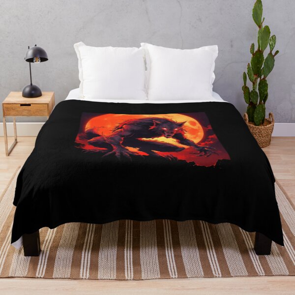 Item preview, Werewolf Halloween Art, Dark Wolf Monster Horror Design designed and sold by SMARTKIT DESIGNAGENCY.
