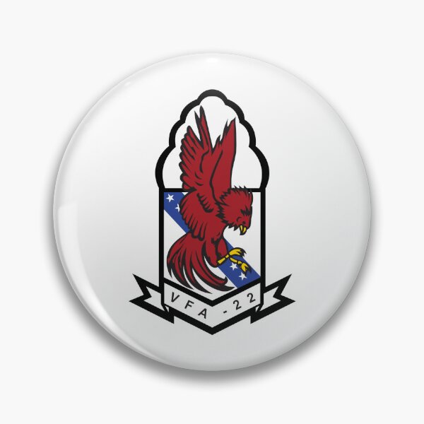 Item preview, US Navy VFA-22 Fighting Redcocks Squadron Emblem designed and sold by CharlieDesings.