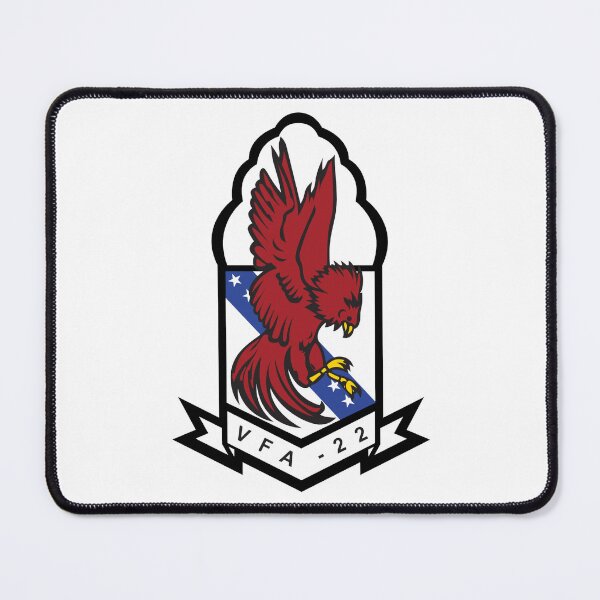 Item preview, US Navy VFA-22 Fighting Redcocks Squadron Emblem designed and sold by CharlieDesings.