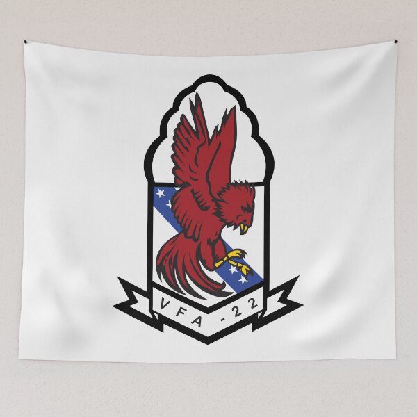 Item preview, US Navy VFA-22 Fighting Redcocks Squadron Emblem designed and sold by CharlieDesings.