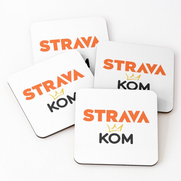 Item preview, Strava KOM Gifts | King of the Mountain Cycling & Running Gear | Competitive Athlete Motivation Gift | Data Driven Road Cyclist | Segment Hunter designed and sold by BMLprint ⭐⭐⭐⭐⭐.