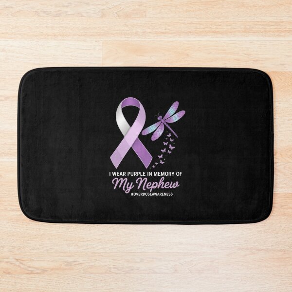 Item preview, I Wear Purple In Memory Of My Nephew Overdose Awareness designed and sold by AquaKiev.