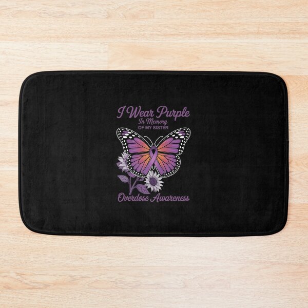 Item preview, I Wear Purple In Memory Of My Sister Overdose Awareness designed and sold by SyntaxClaw.
