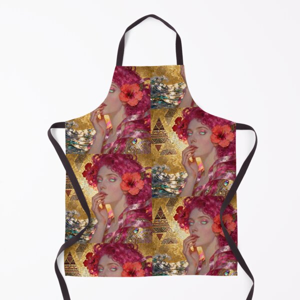 Item preview, Polynesian Opal Whisper beautiful Art Nouveau Gustav Klimt stylish art designed and sold by Vintage Designs +.