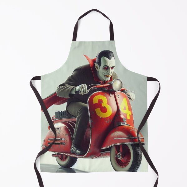 Item preview, “Scooter of Shadows: Cape Drift & the Crimson Countdown to Midnight Bite” designed and sold by Print Fiction.