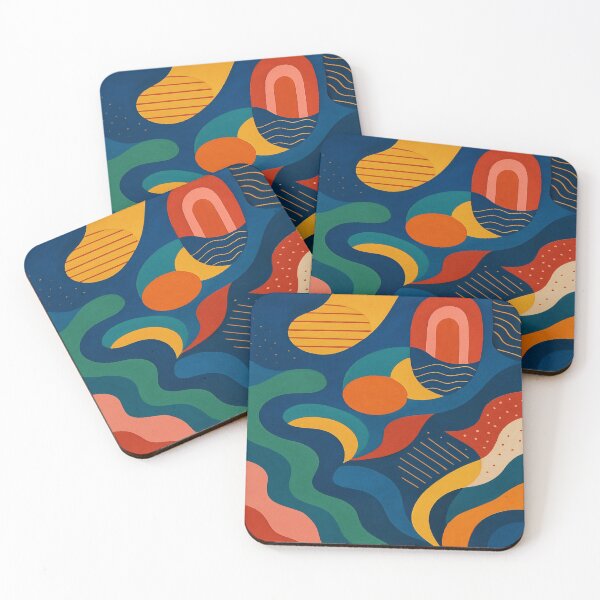 Item preview, Abstract color flows in modern harmony designed and sold by Kevichoking.