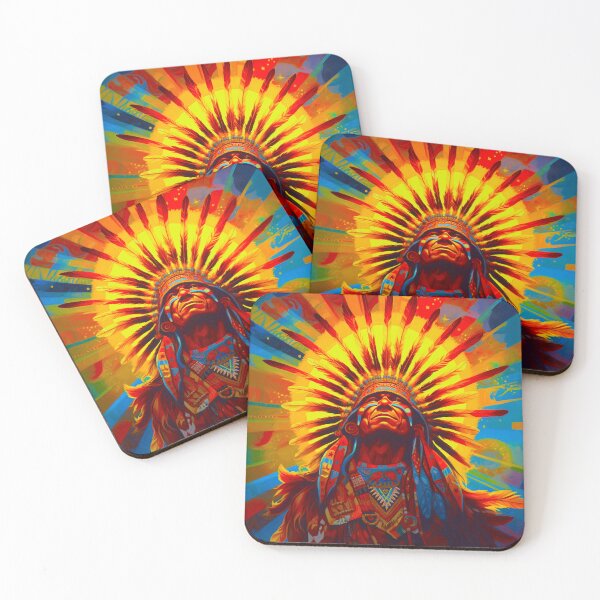 Item preview, Native American Warrior1 designed and sold by JoeNeckbone's Hangout.