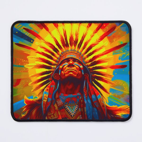 Item preview, Native American Warrior1 designed and sold by JoeNeckbone's Hangout.